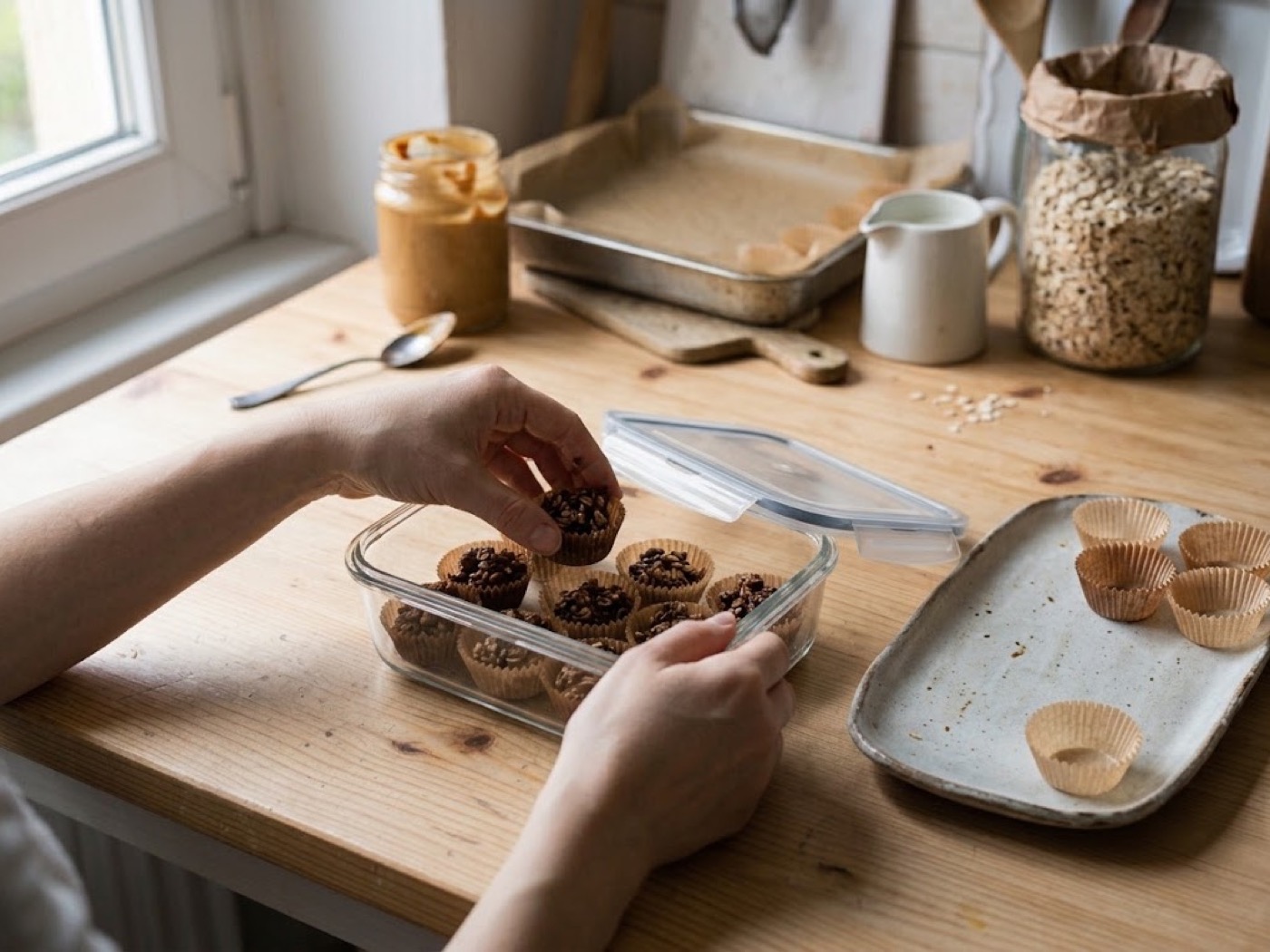 Mignon avena e cioccolato, passaggio 8
