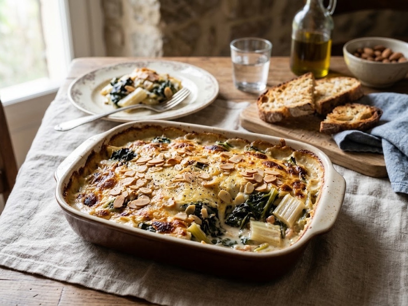 Bietole gratinate al forno