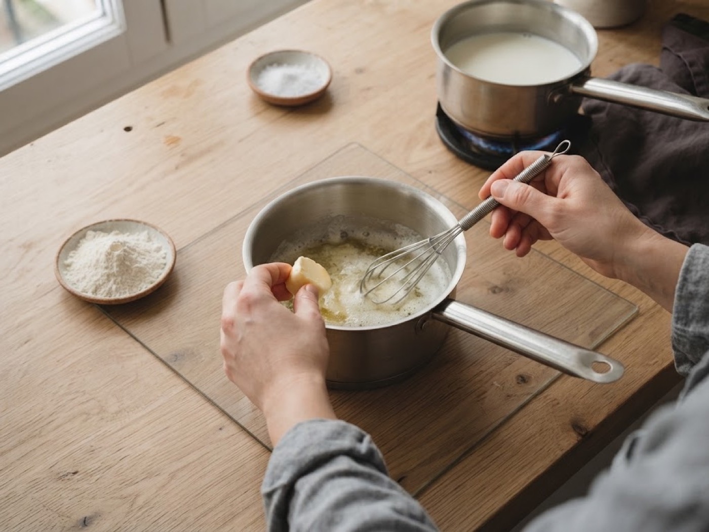 Bietole gratinate al forno, passaggio 3