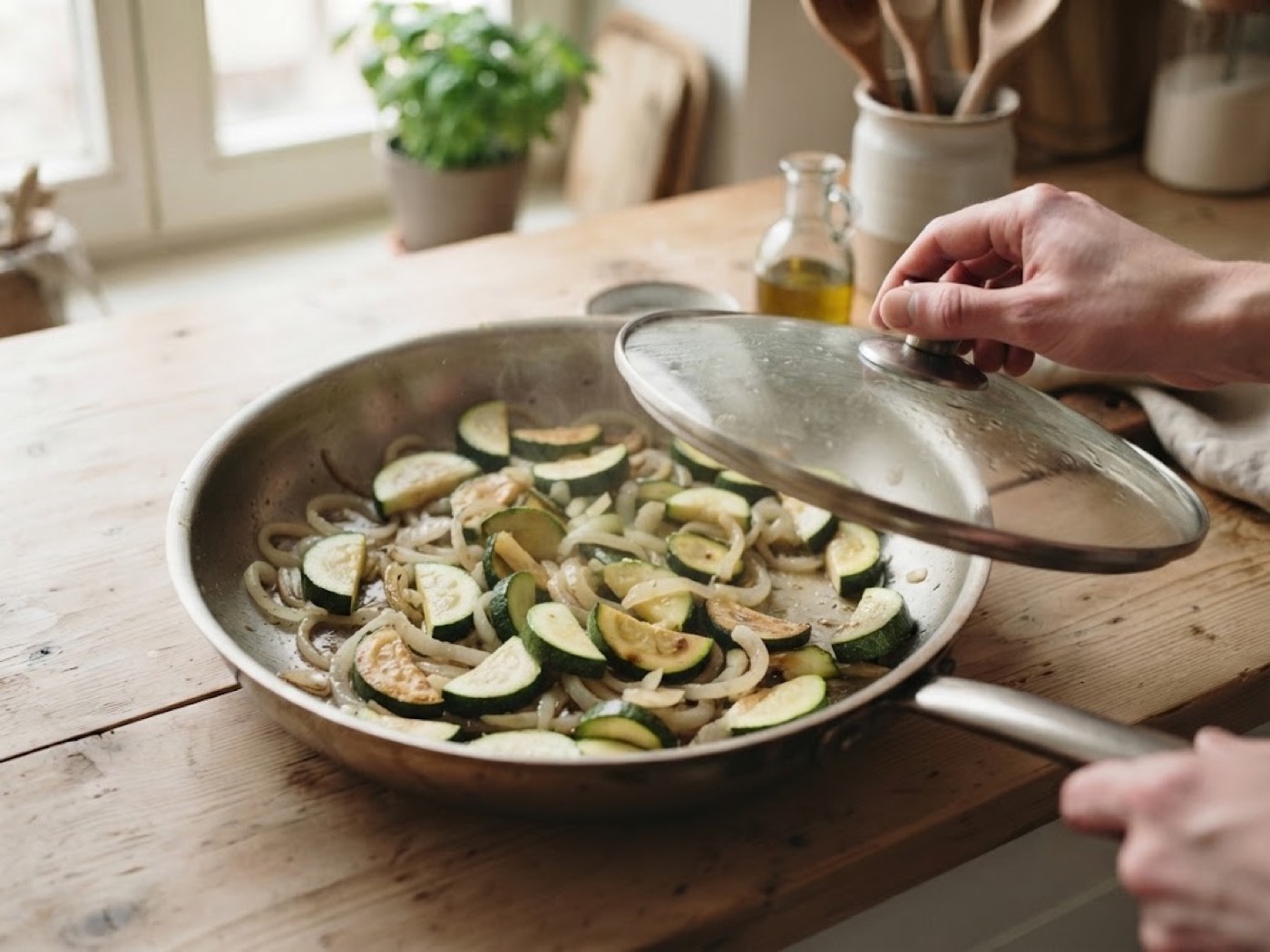 Zucchine, passaggio 4