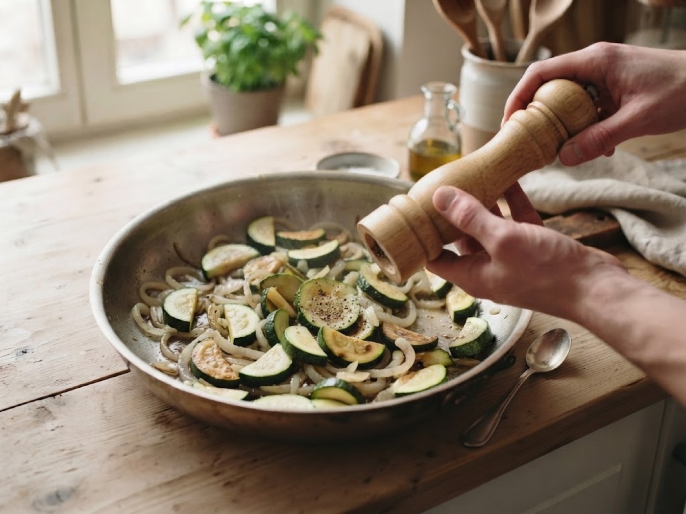 Zucchine, passaggio 5