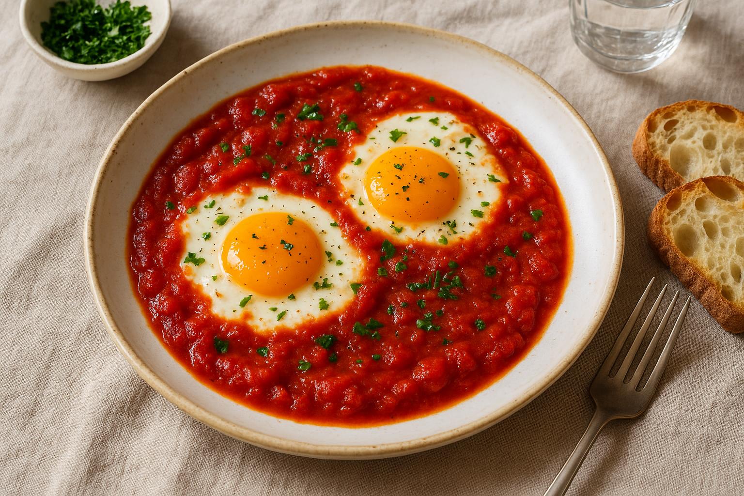 Uova al Pomodoro