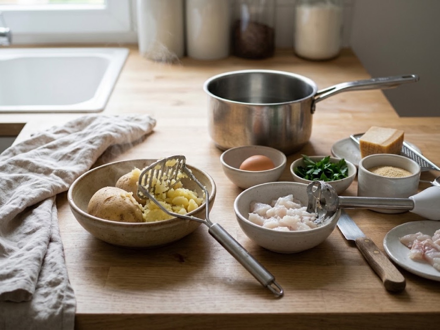 Polpette di Merluzzo e Patate, passaggio 3