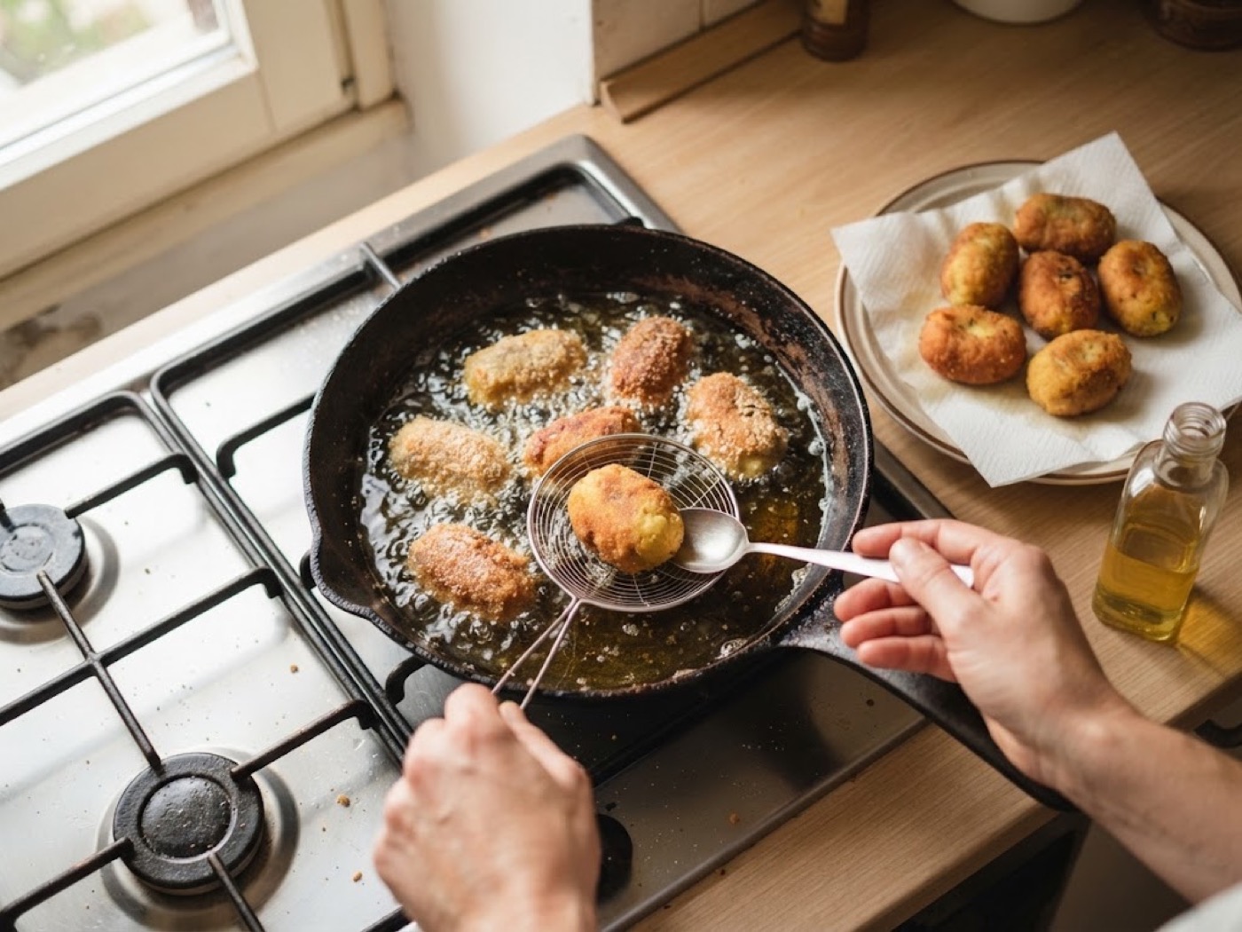 Polpette di Merluzzo e Patate, passaggio 7