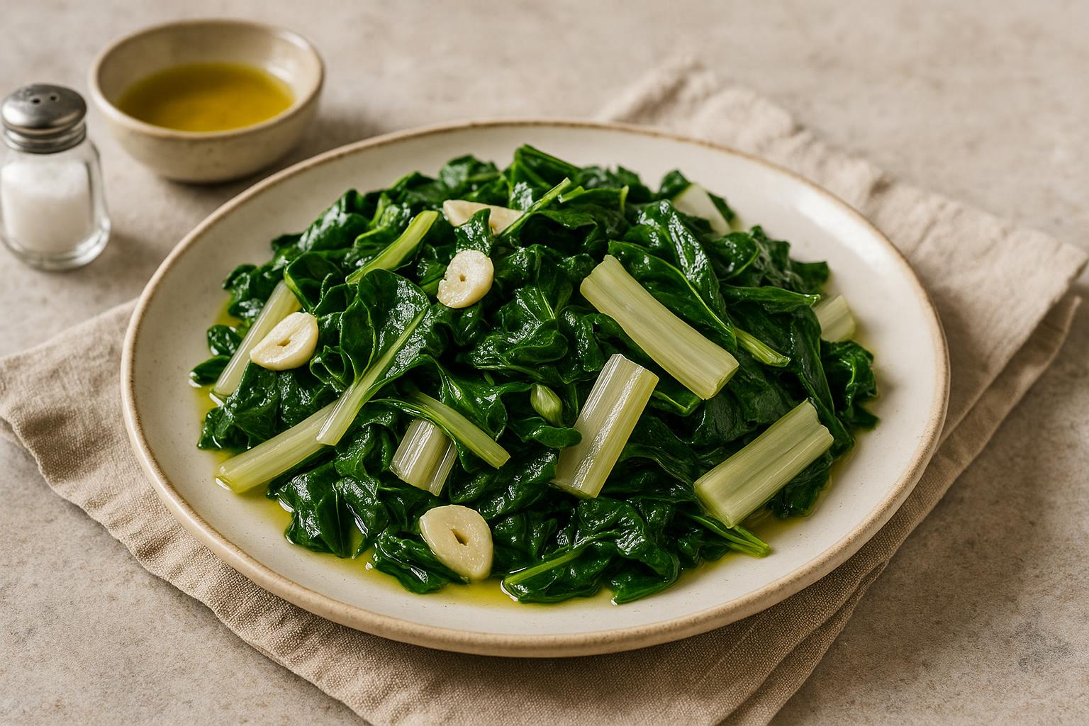 Bietole aglio e olio