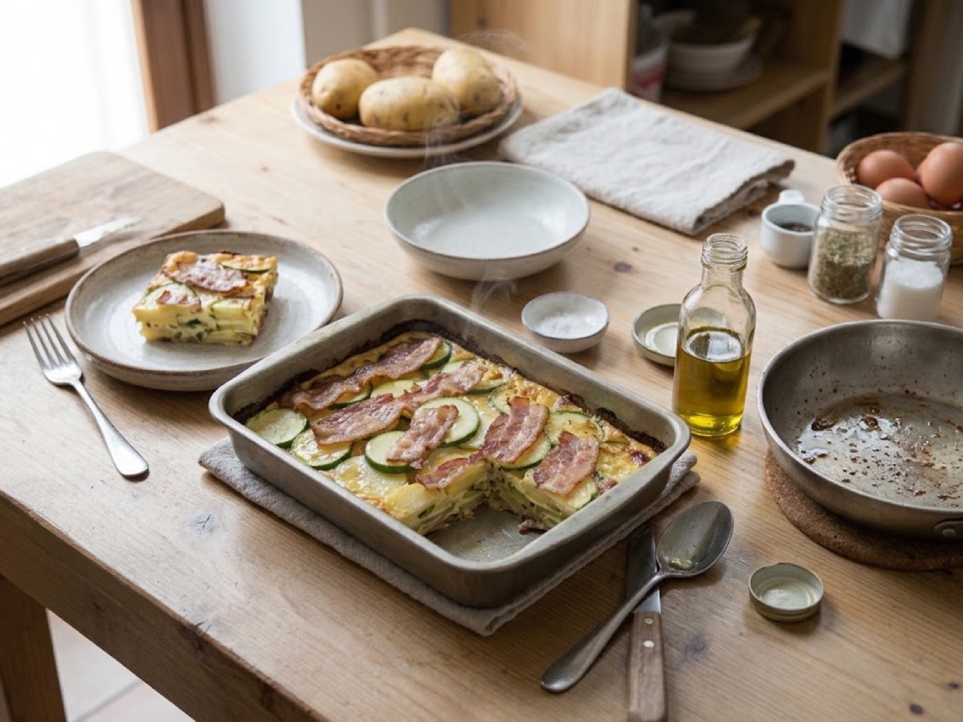 Pasticcio di patate e zucchine, passaggio 8