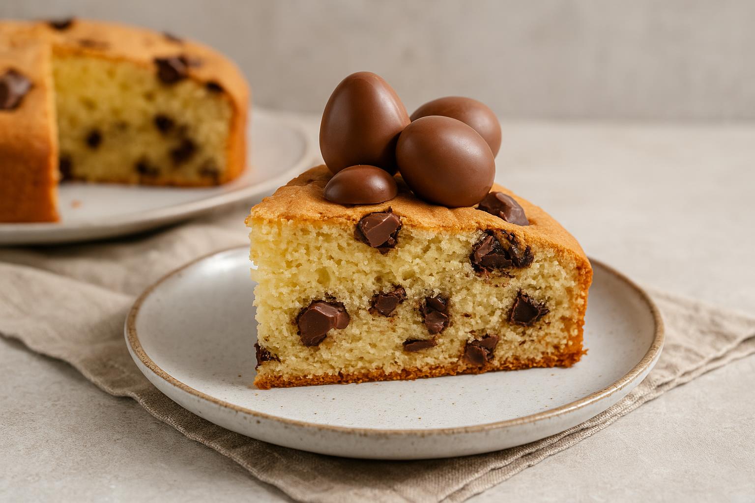 Torta con le uova di Pasqua