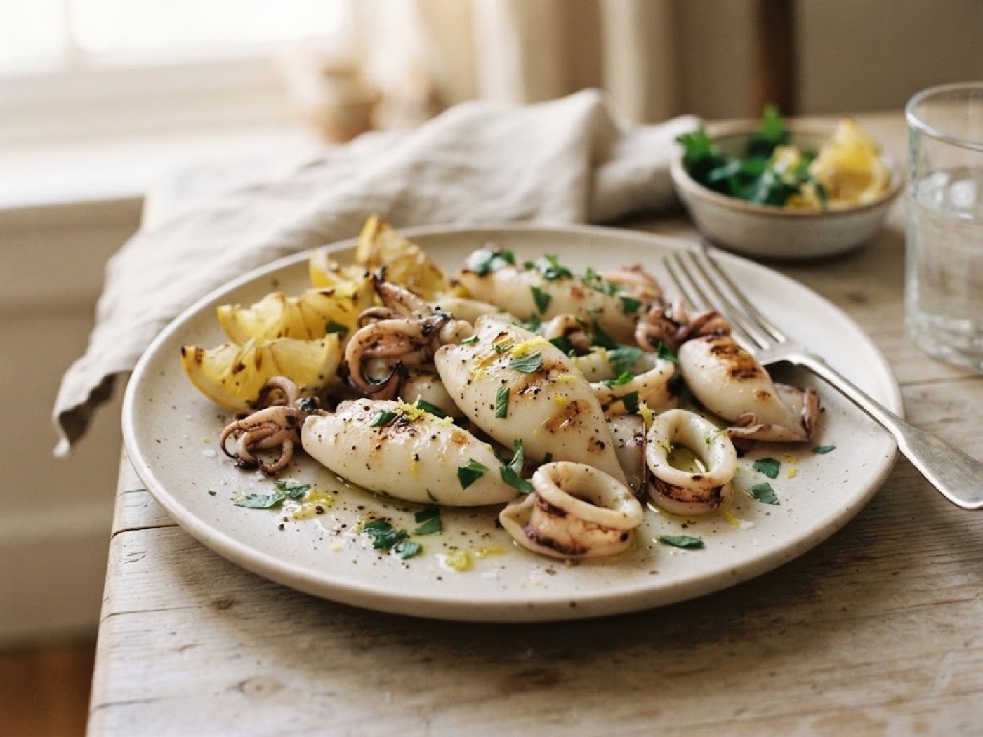 Calamari alla griglia