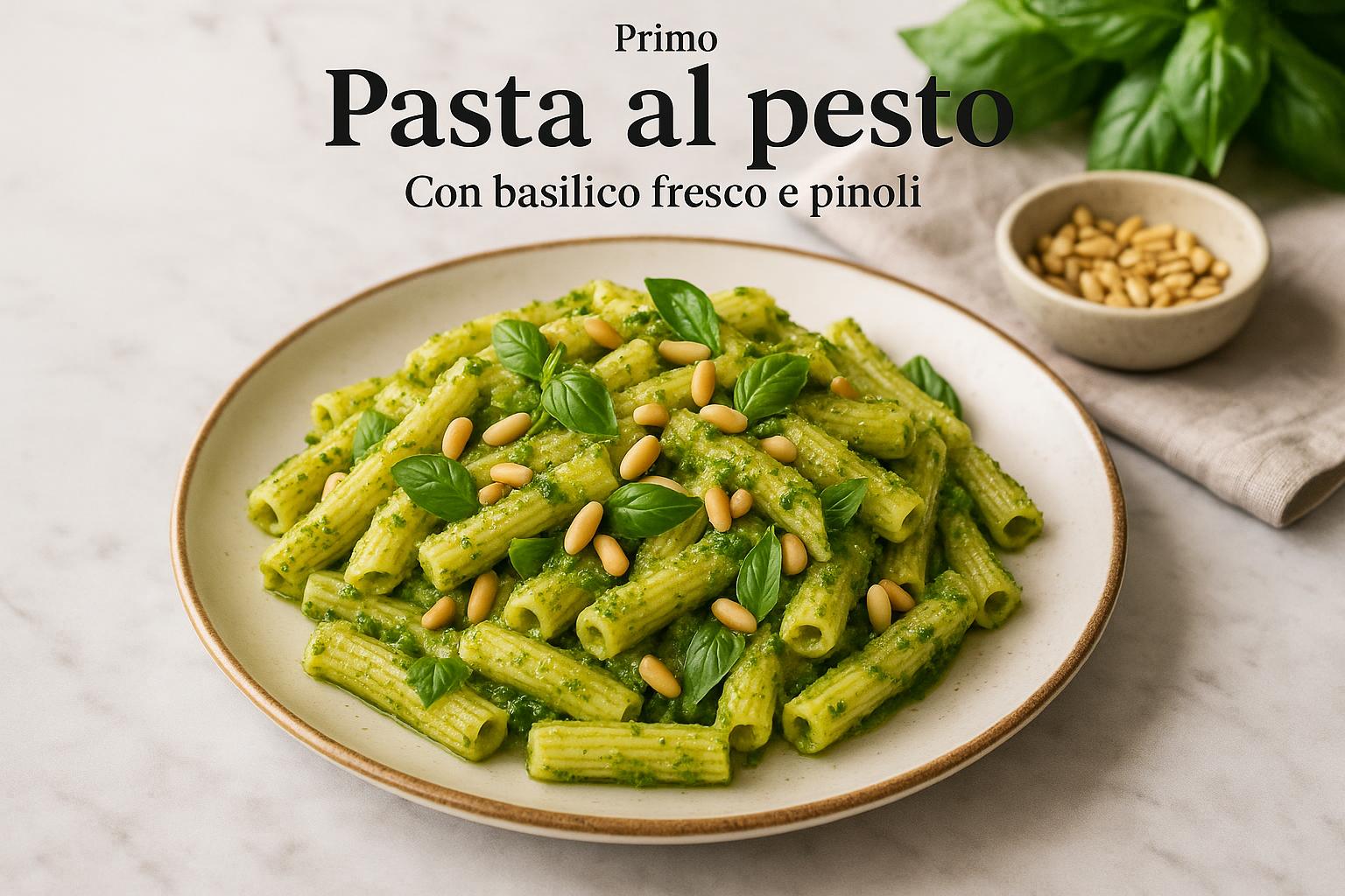 Pasta al pesto