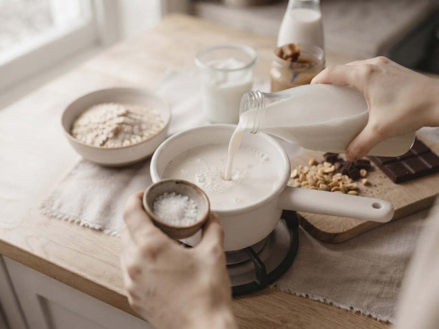Porridge snickers, passaggio 10