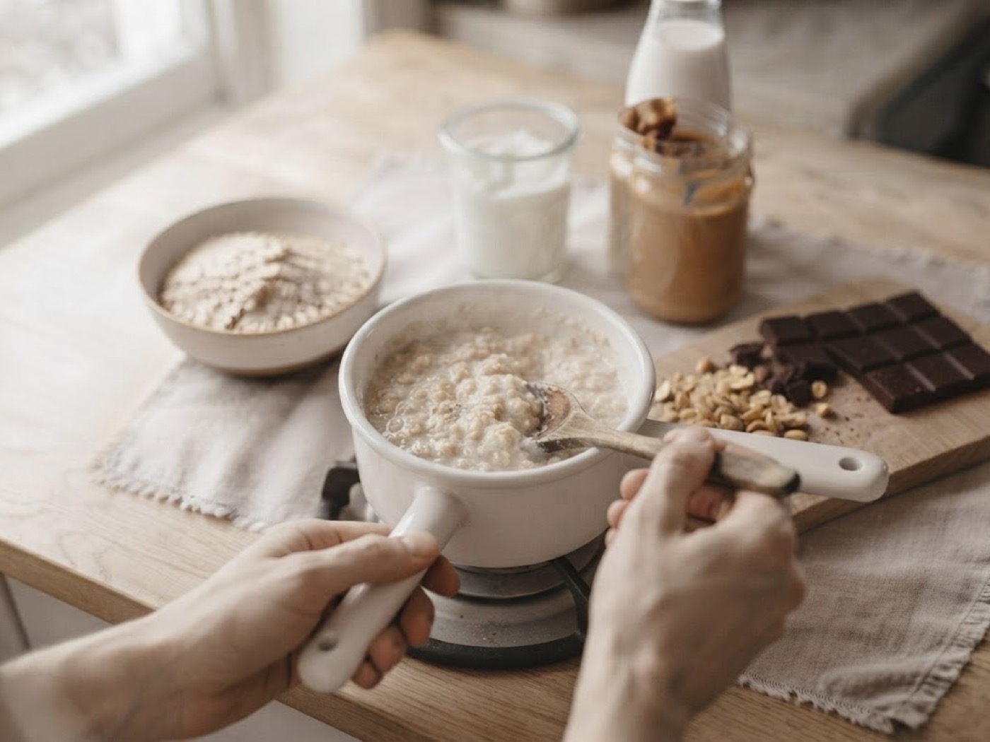 Porridge snickers, passaggio 11