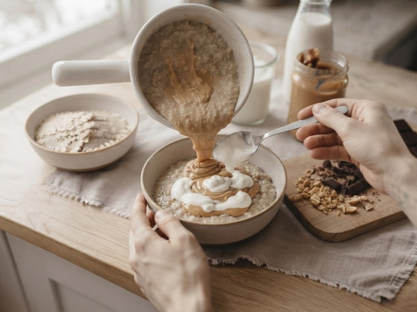 Porridge snickers, passaggio 13