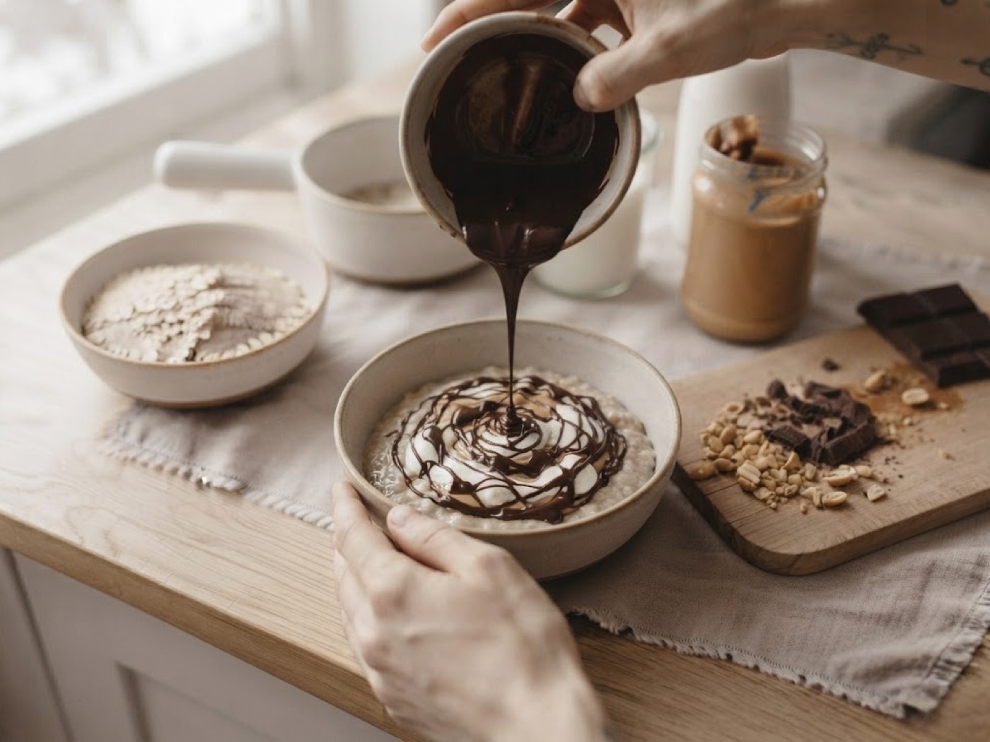 Porridge snickers, passaggio 14
