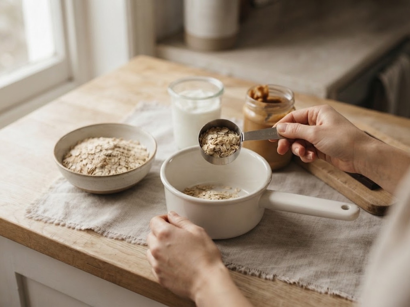 Porridge snickers, passaggio 2