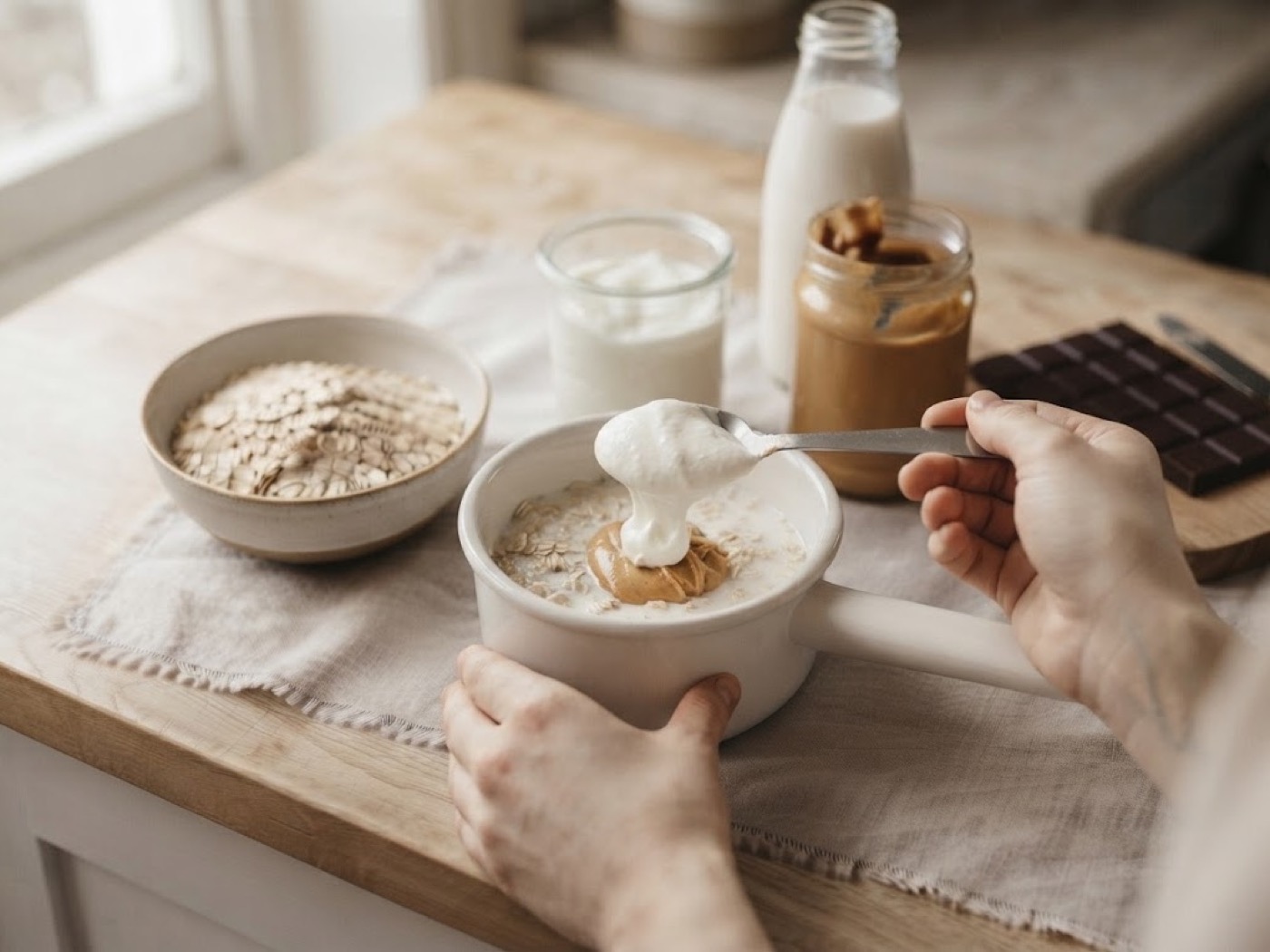 Porridge snickers, passaggio 5