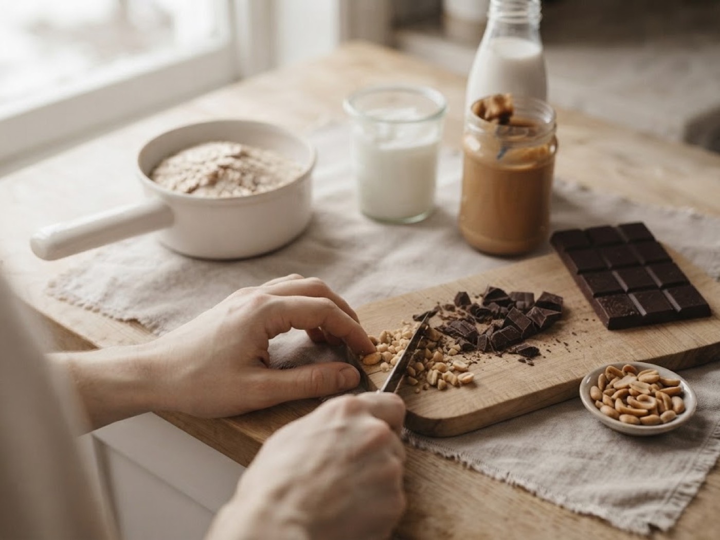 Porridge snickers, passaggio 7
