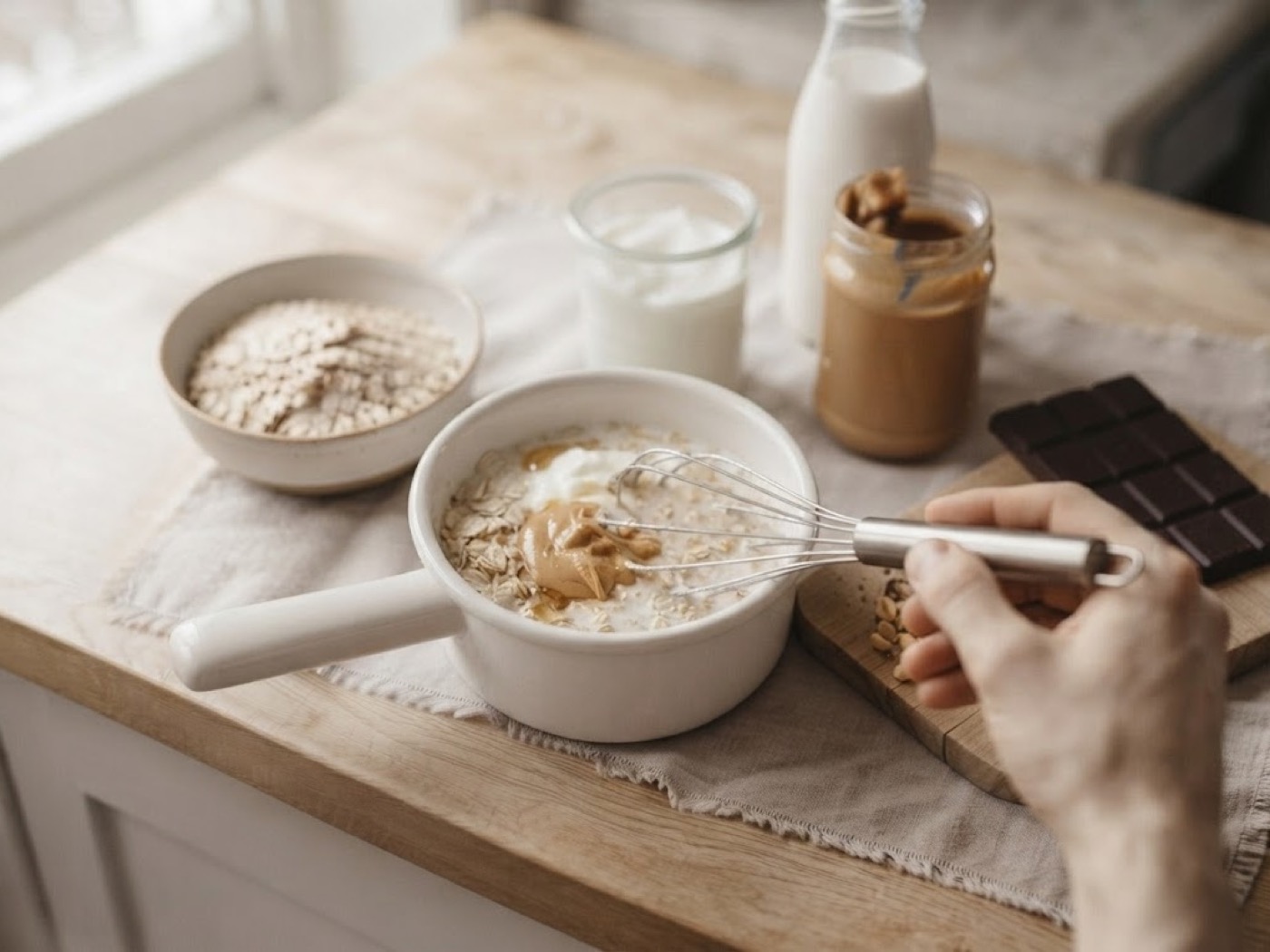 Porridge snickers, passaggio 9