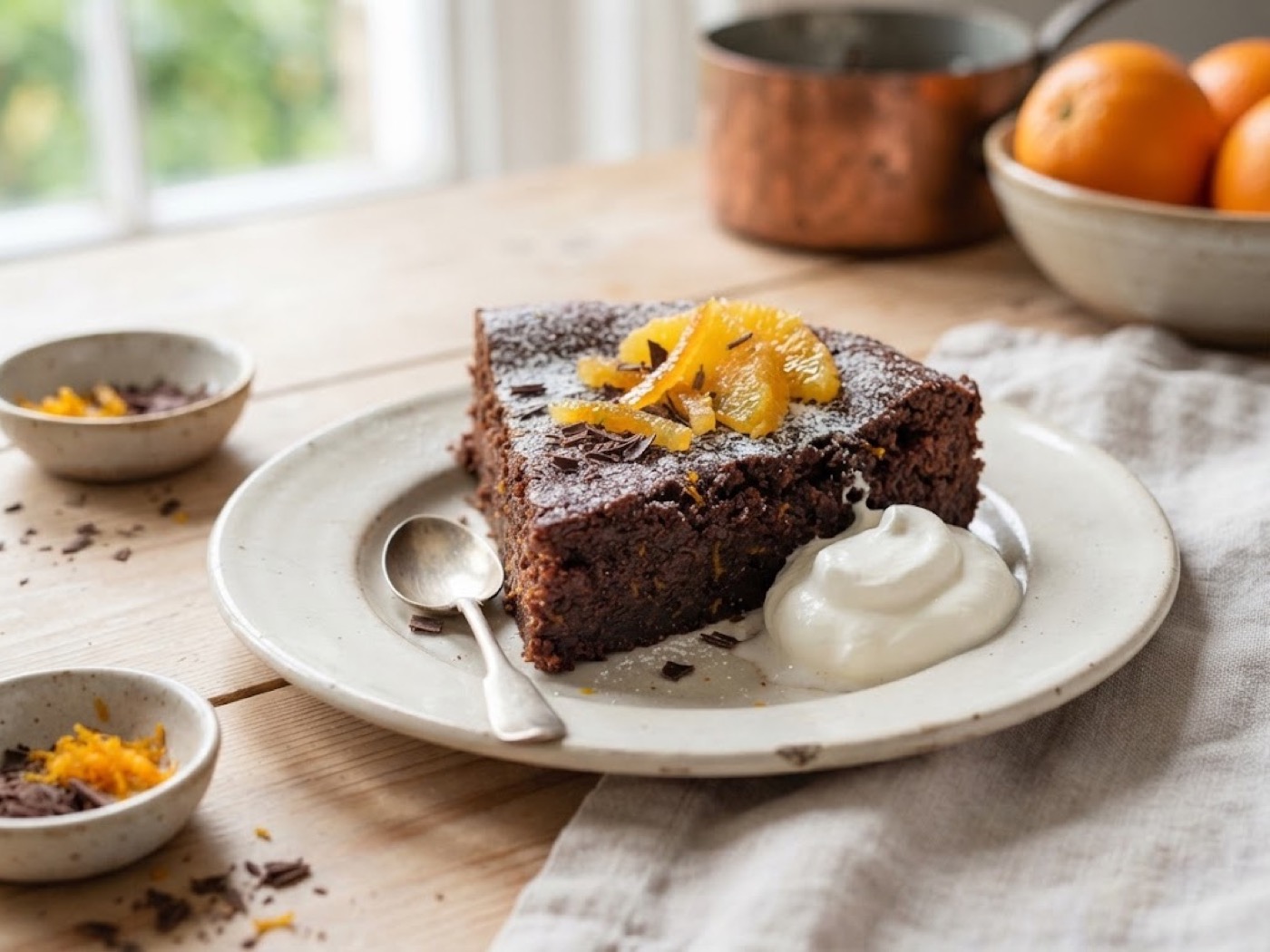 Polenta dolce al cioccolato