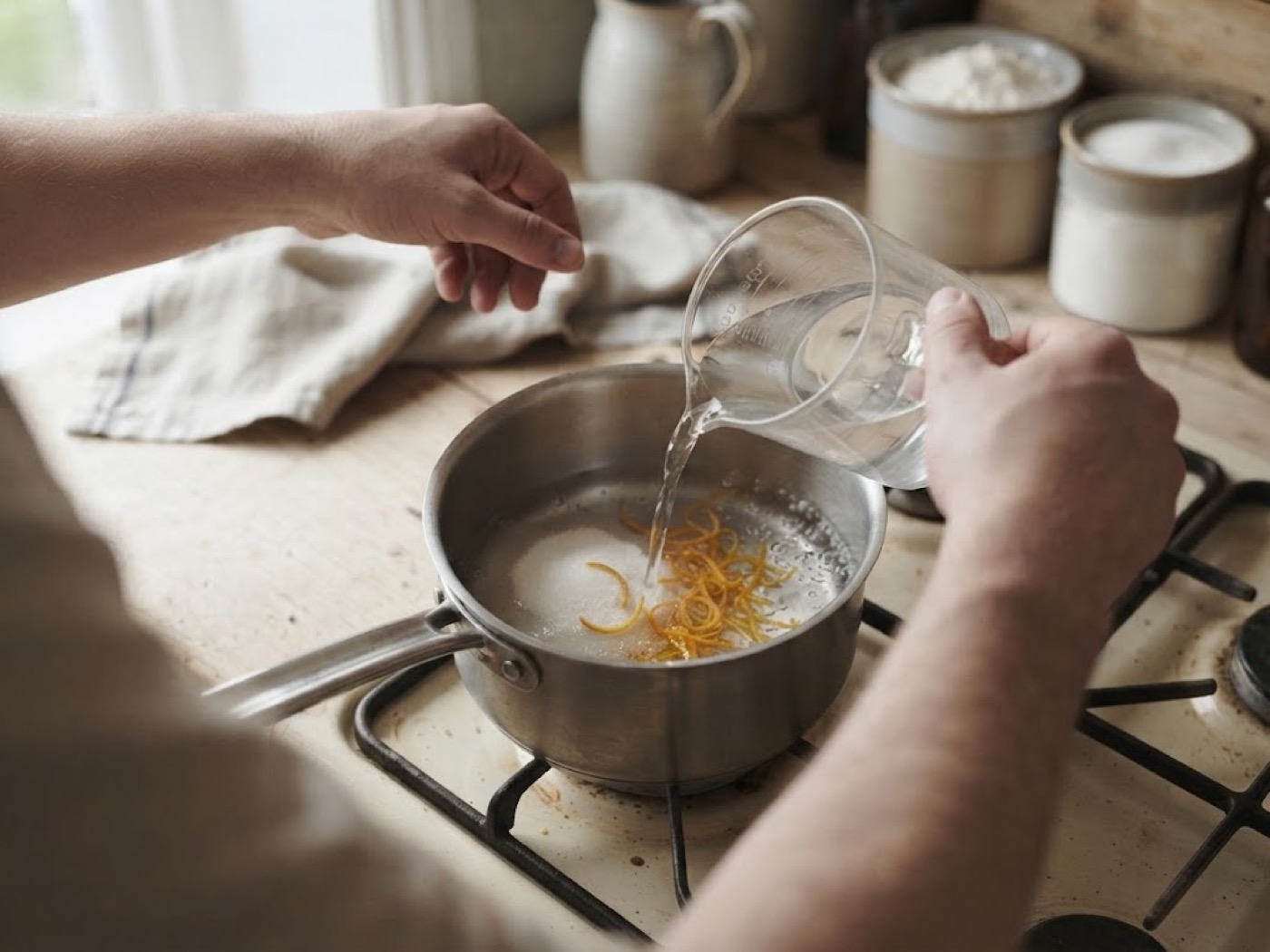 Polenta dolce al cioccolato, passaggio 3