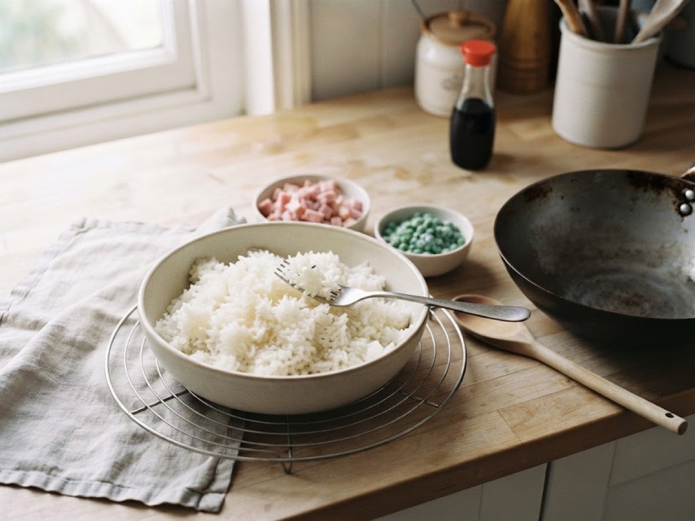 Riso alla cantonese, passaggio 2