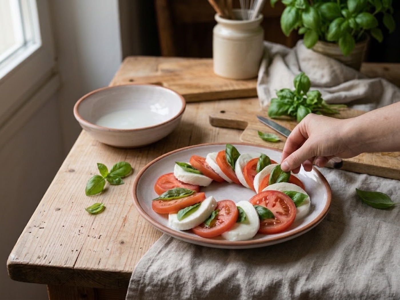 Caprese, passaggio 4