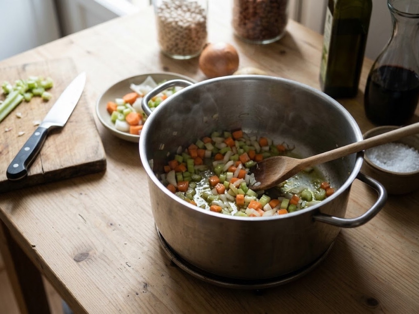 Pasta e fagioli, passaggio 2