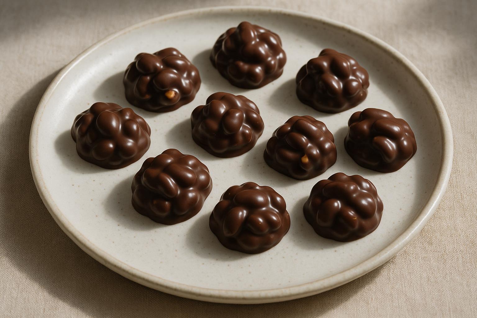 Noccioline al cioccolato