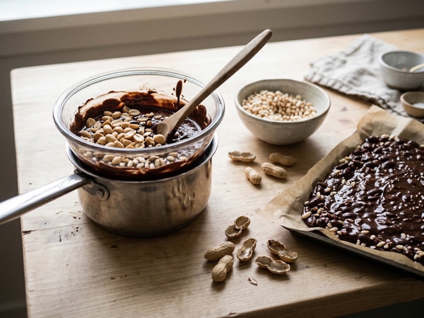 Noccioline al cioccolato, passaggio 6