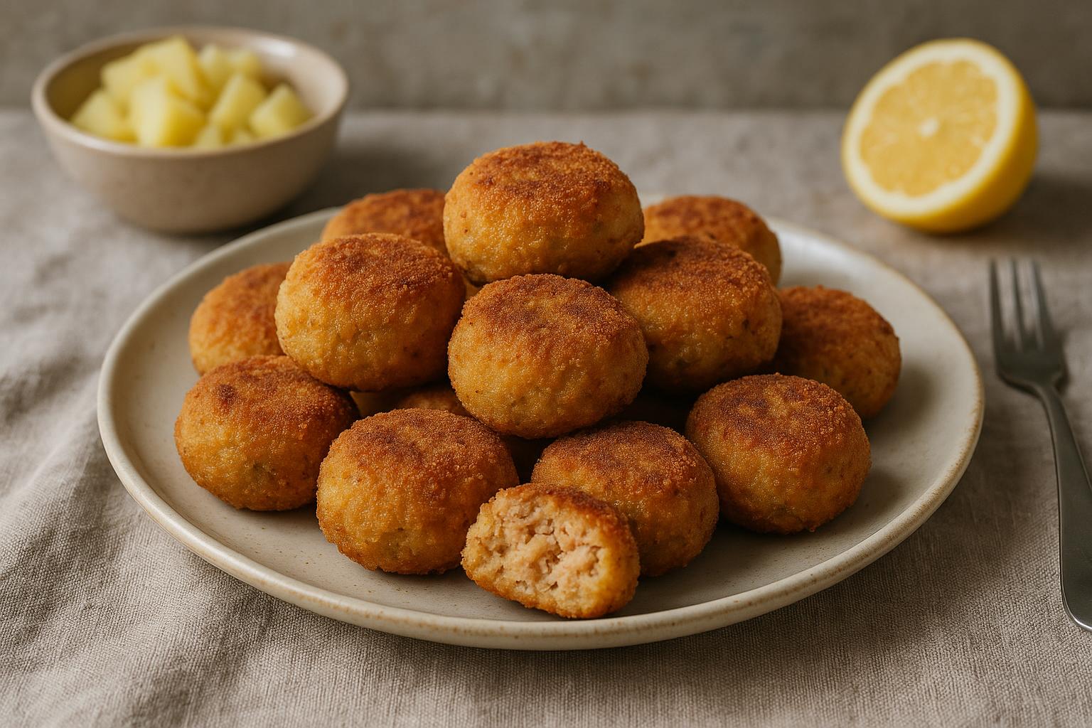 Polpette di tonno e patate