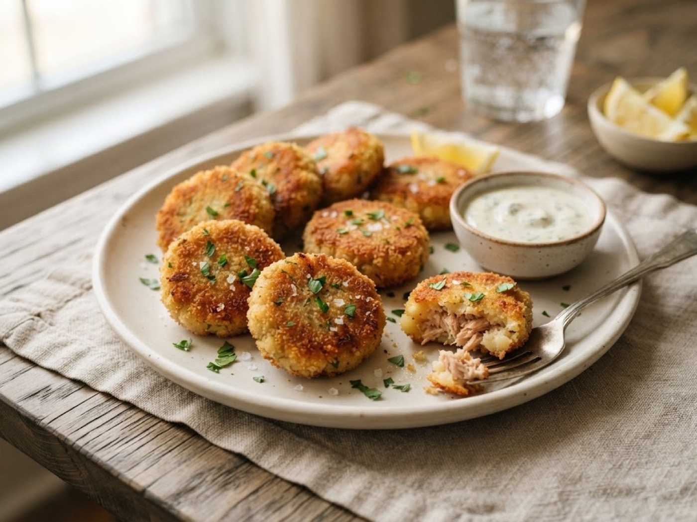 Polpette di tonno e patate