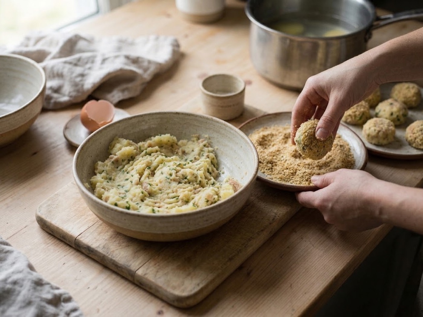 Polpette di tonno e patate, passaggio 6
