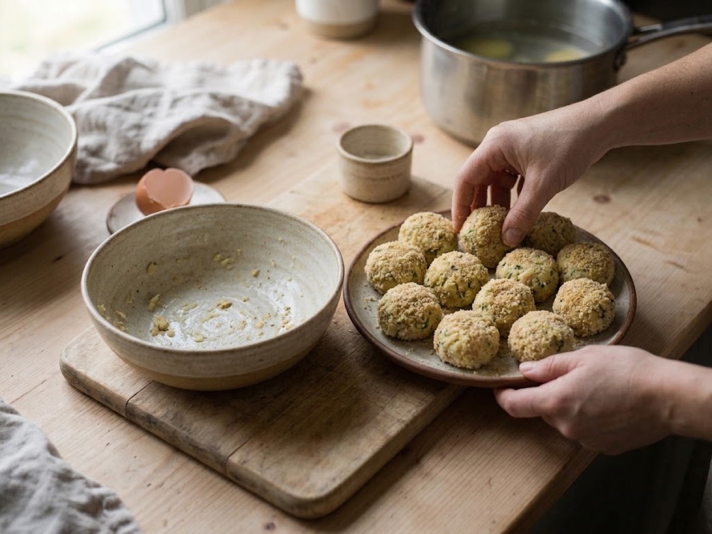 Polpette di tonno e patate, passaggio 7