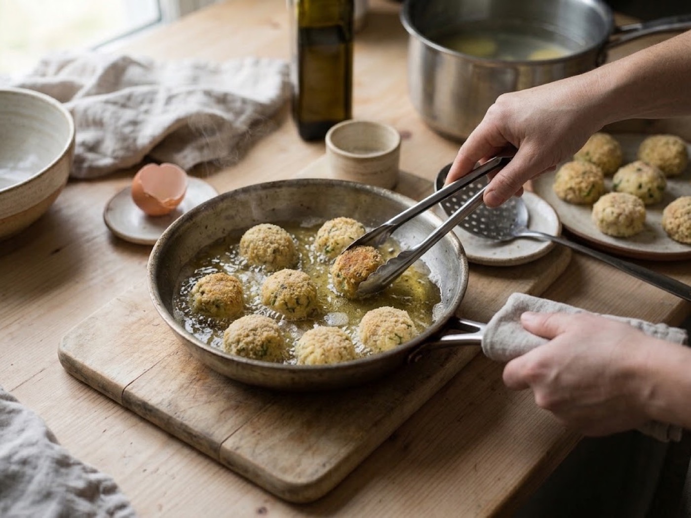Polpette di tonno e patate, passaggio 8