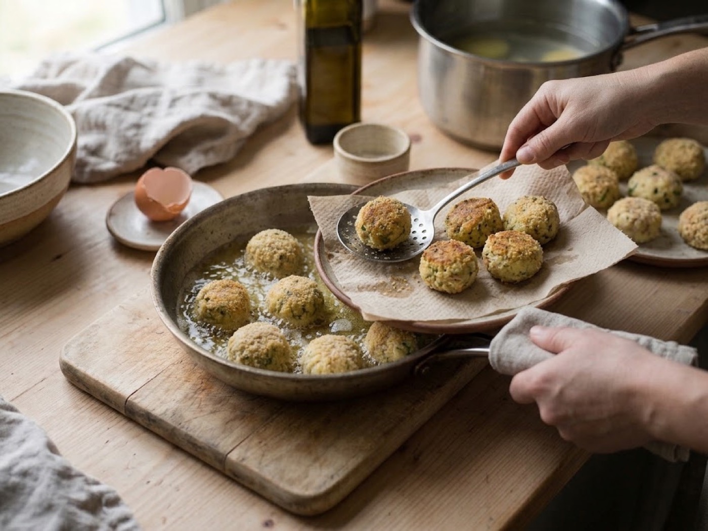 Polpette di tonno e patate, passaggio 9