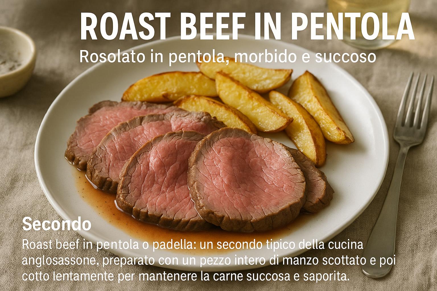 Roast beef in pentola