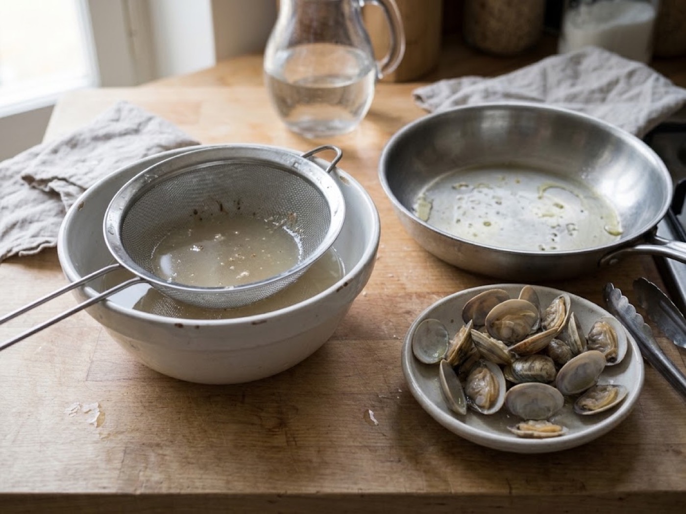 Pasta alle vongole, passaggio 5