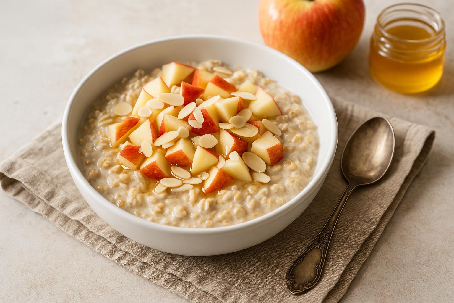 Muesli di mela e mandorle