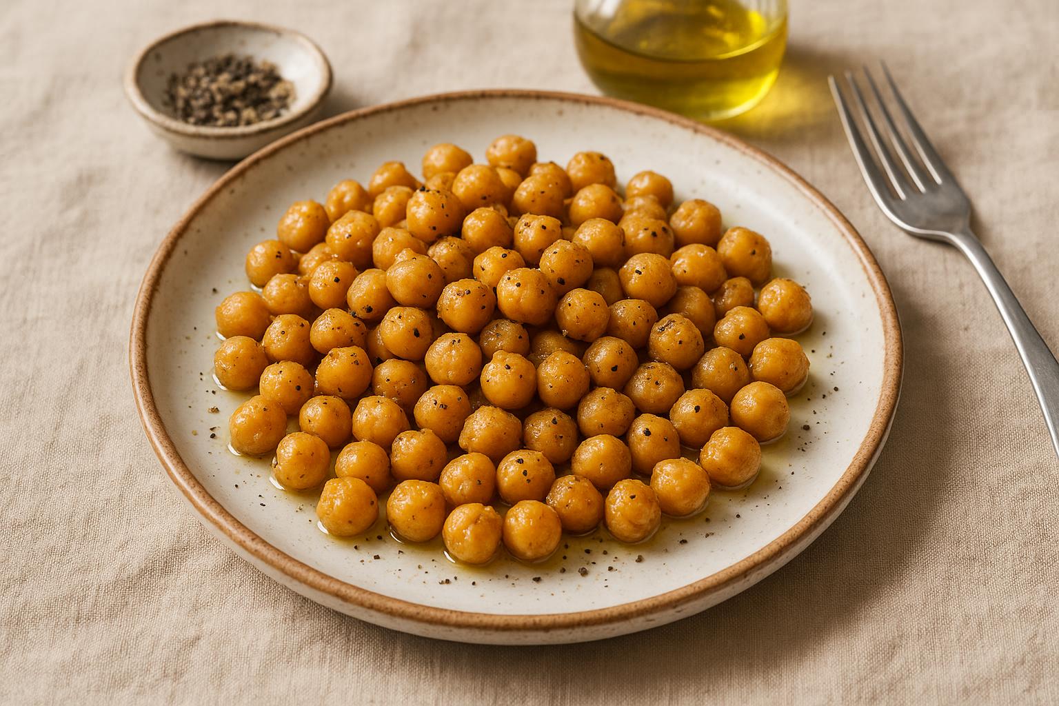 Ceci, olio e pepe