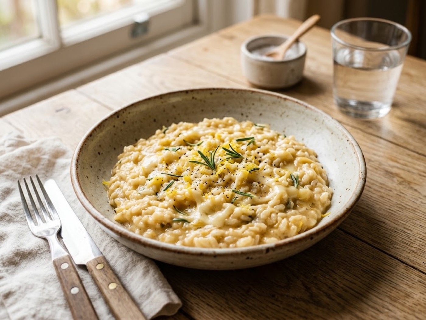 Risotto Scamorza e Limone