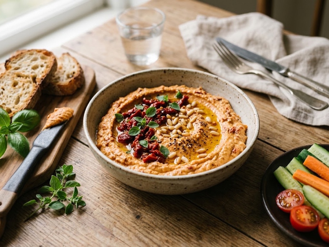 Hummus Pomodorini Secchi