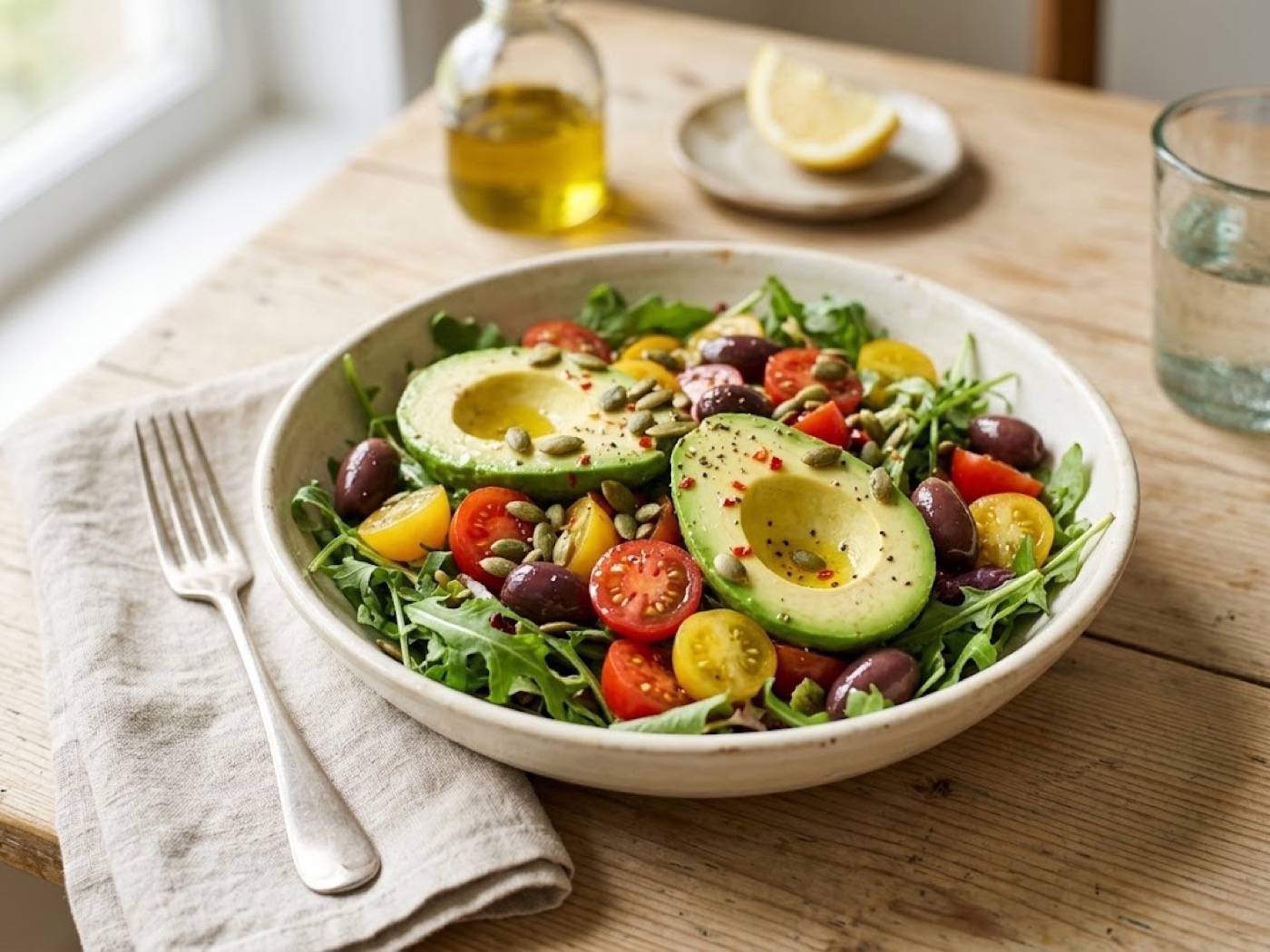 Insalata con avocado