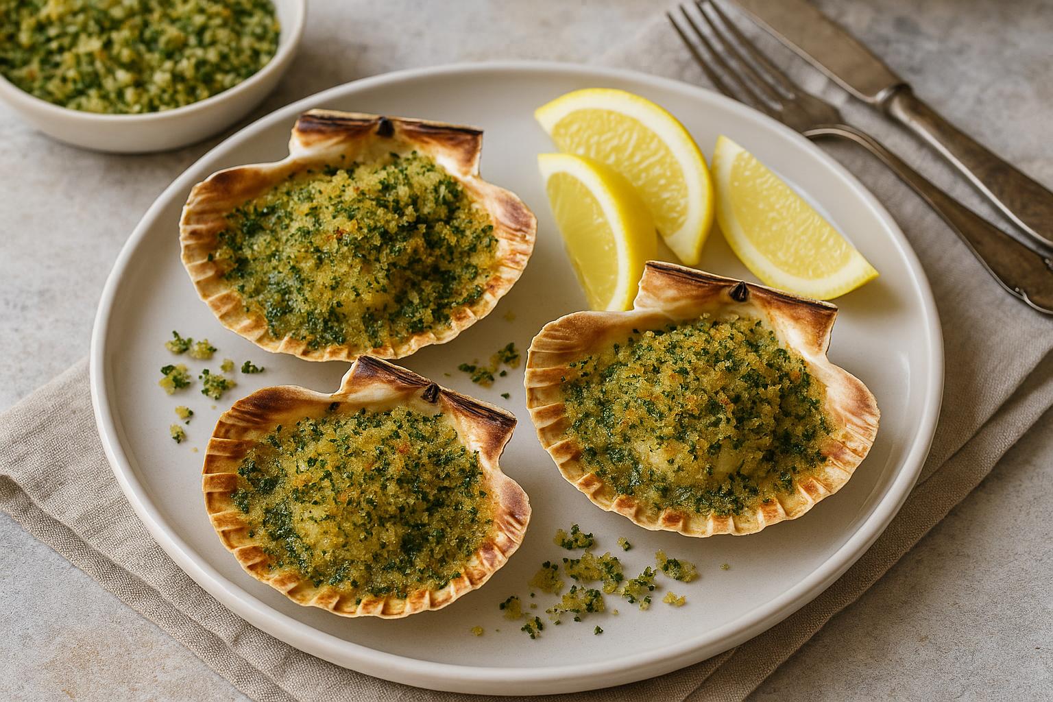Capesante gratinate