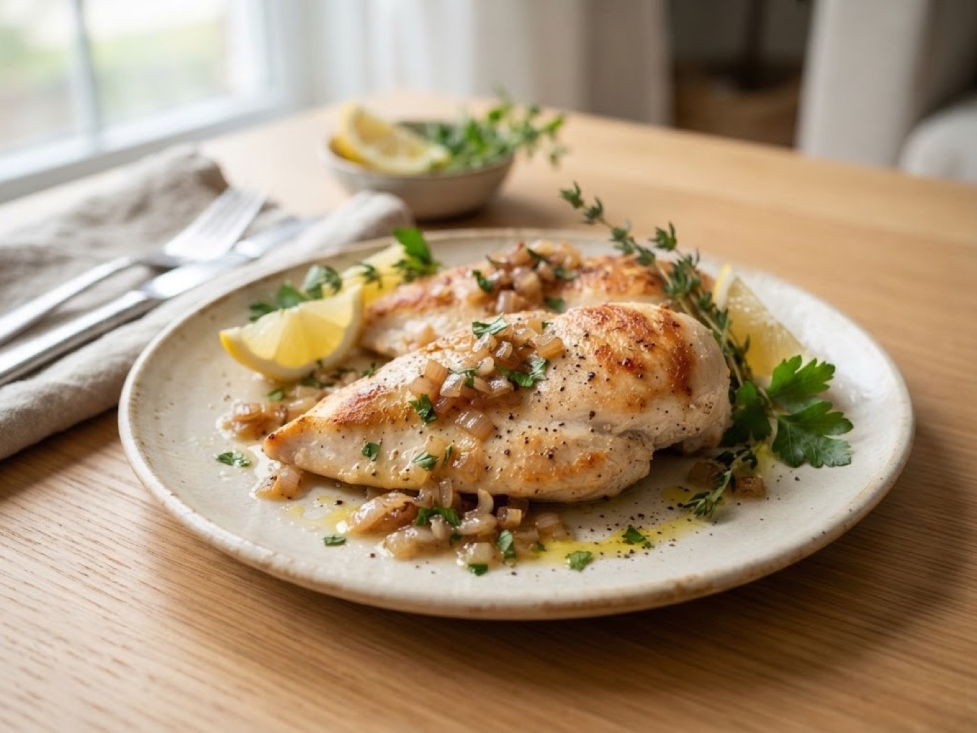 Petti di pollo alla piastra