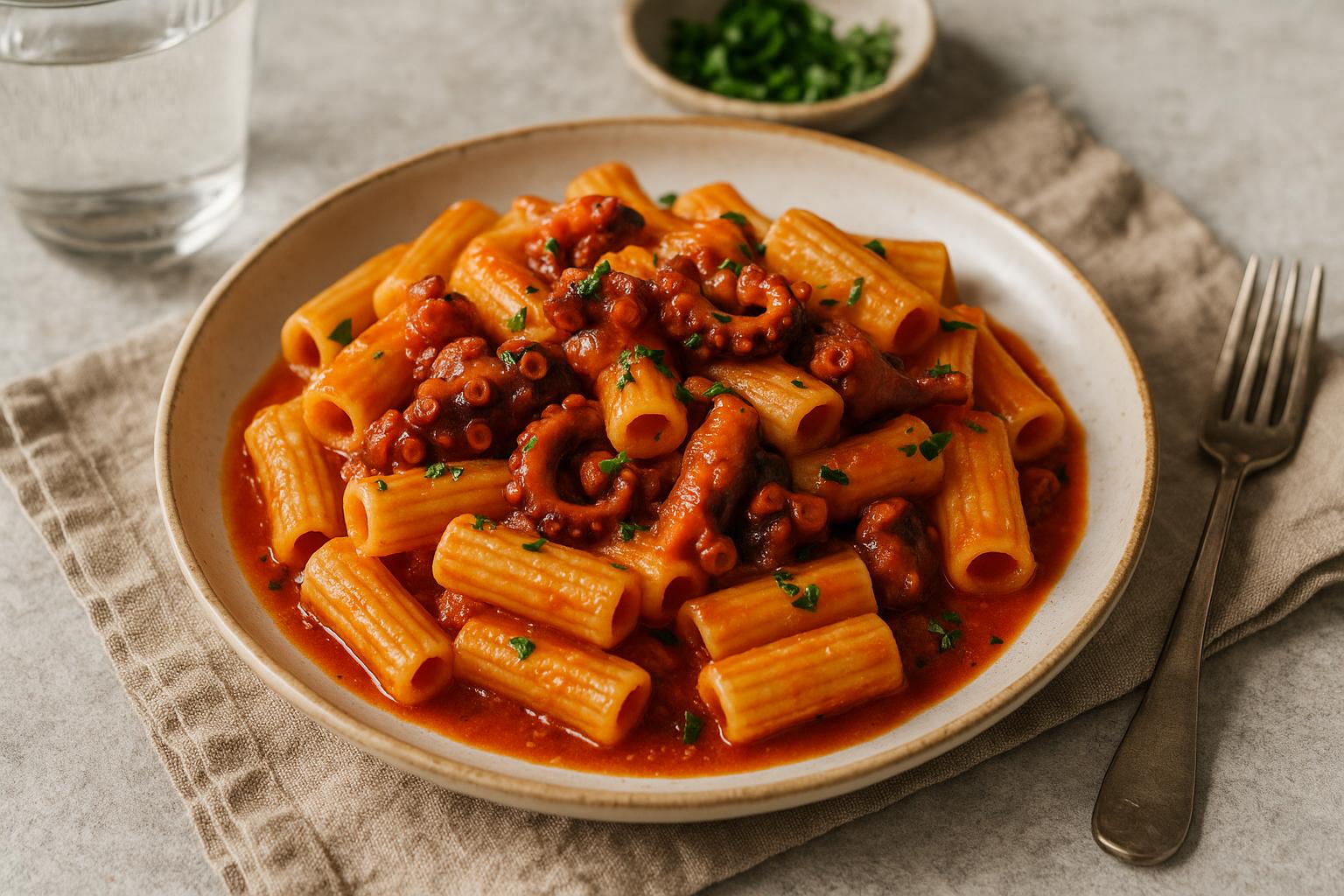 Pasta al Sugo di Polpo