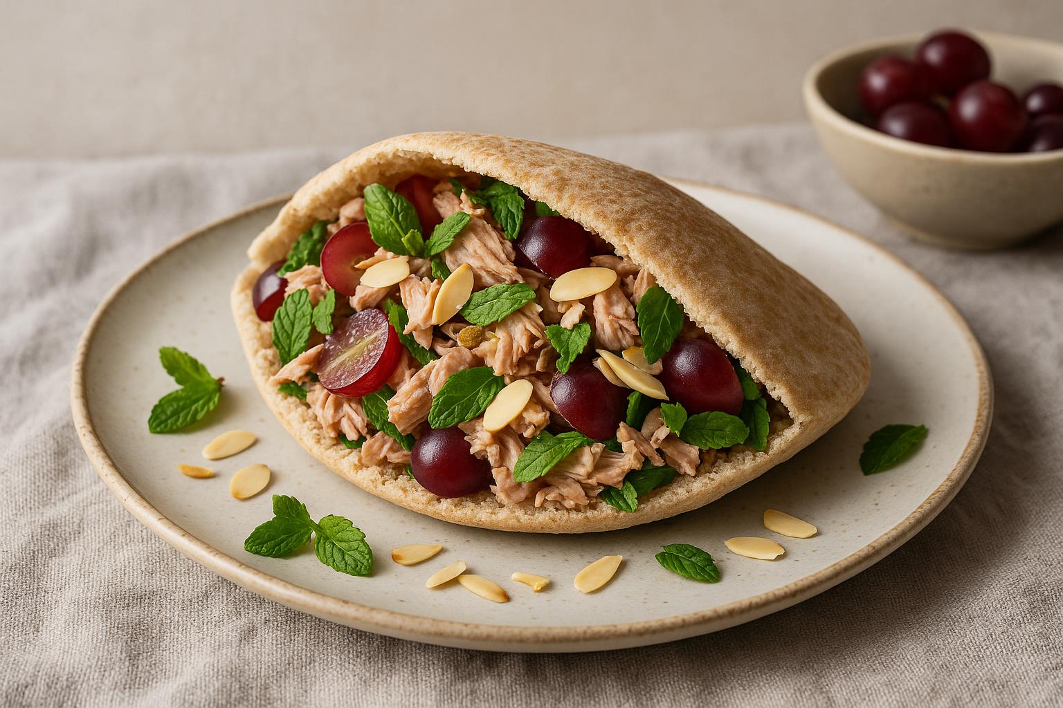 Pita di tonno e uva rossa