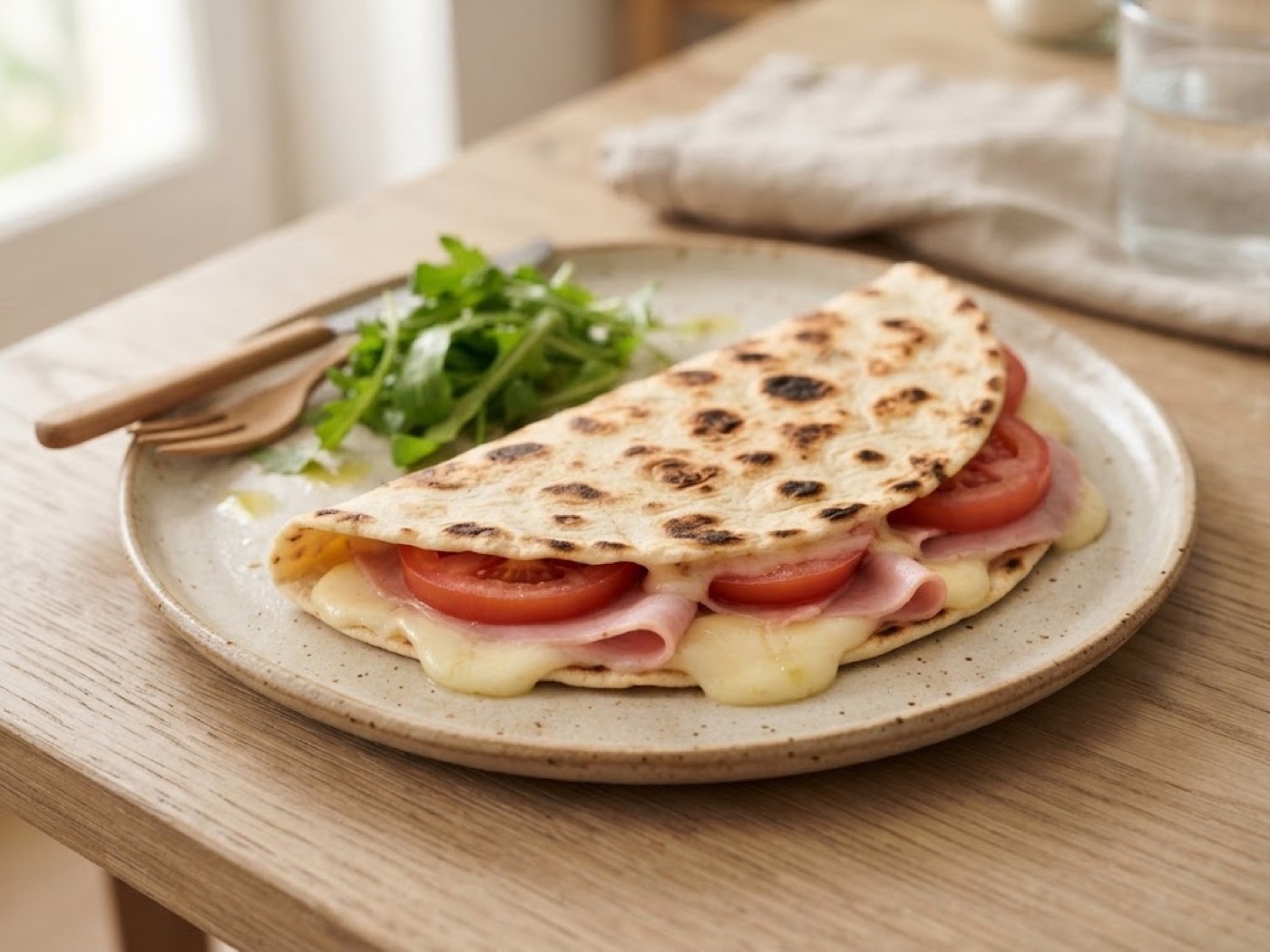 Piadina Cotto e Sottiletta