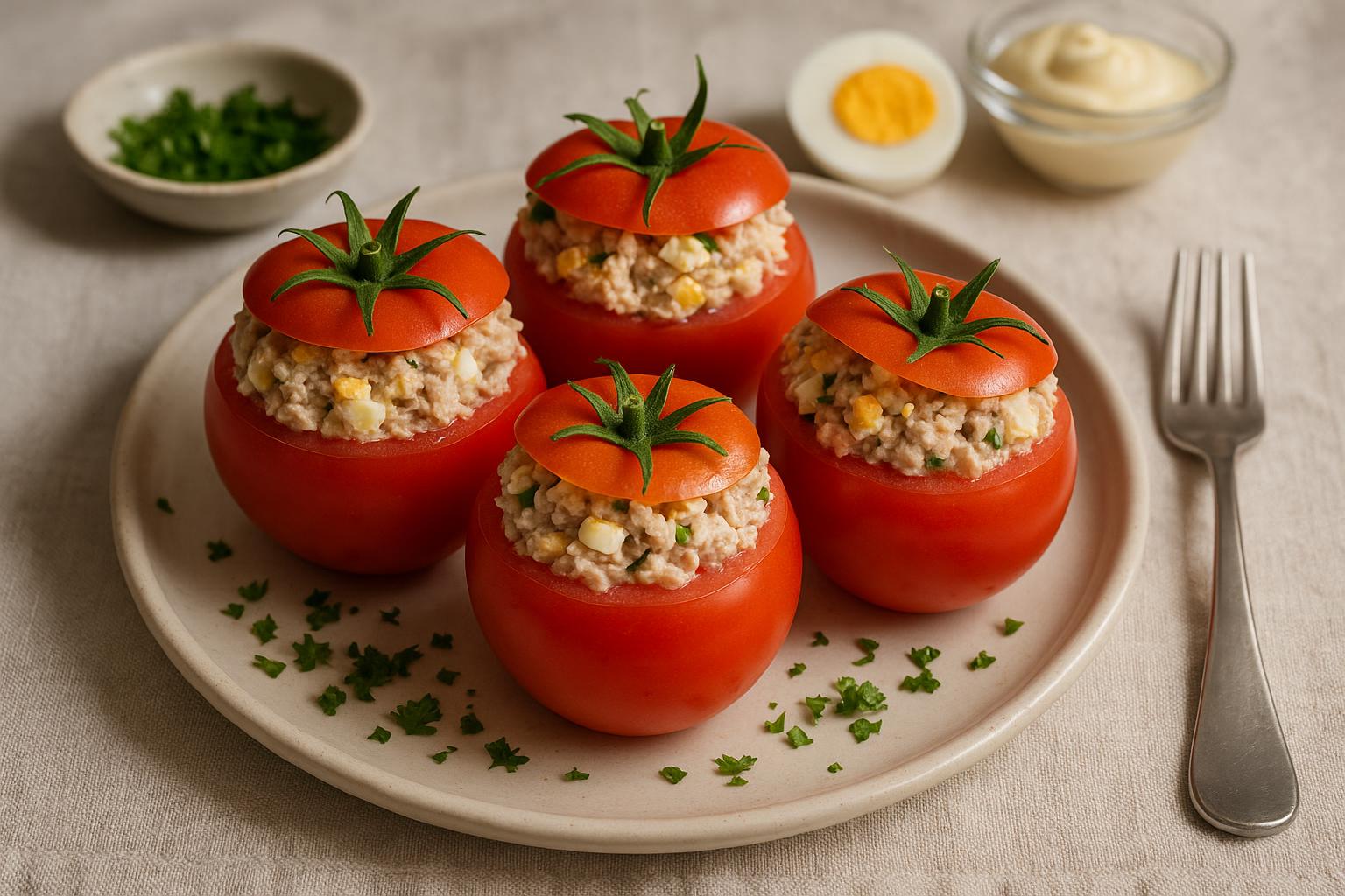 Pomodori ripieni di tonno