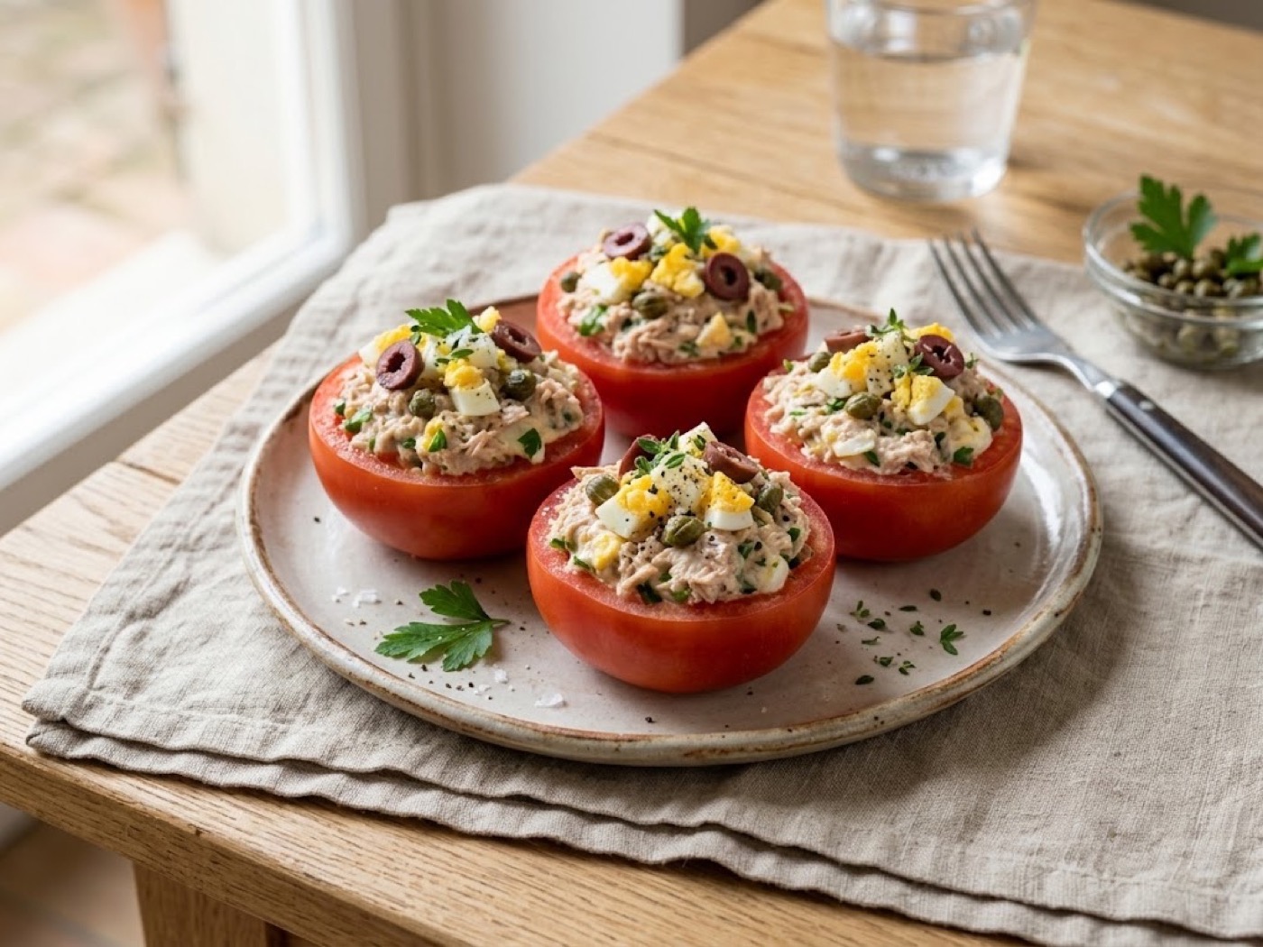 Pomodori ripieni di tonno