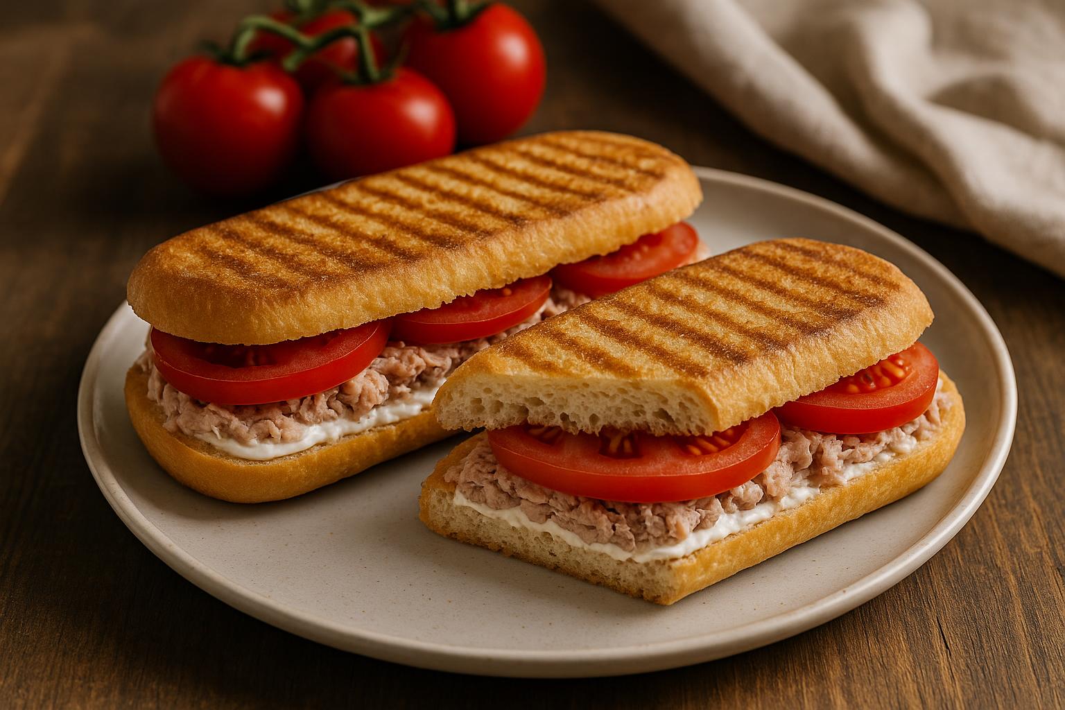 Panini Tonno Pomodoro e Philadelphia