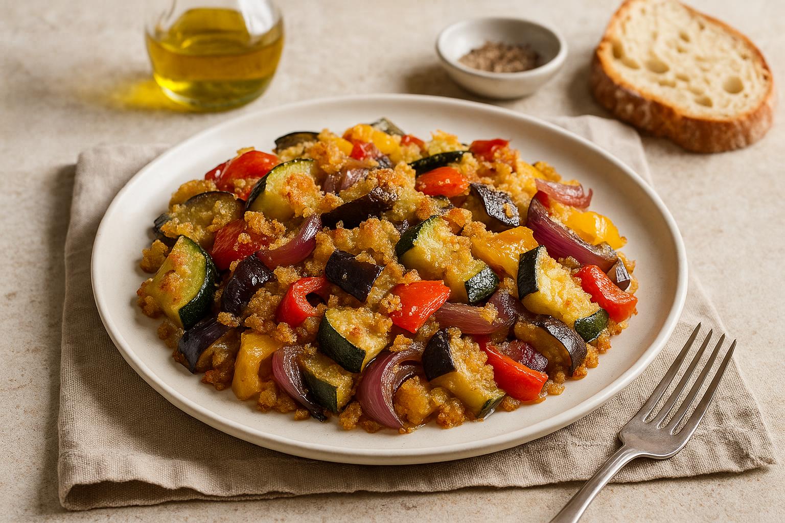 Verdure gratinate